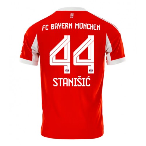 Stroje piłkarskie Bayern Munich Josip Stanisic #44 Koszulka Podstawowej 2025-26 Krótki Rękaw